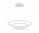 70W led pendant light triple metal ring with illuminated edges dimmable